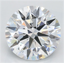 Del inventario de diamantes de laboratorio, 3.05 quilates, Redondo , Color D, claridad IF y certificado IGI