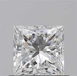 Foto Diamante Natural 0.70 quilates, Princesa , Color G, claridad VVS1 y certificado GIA de
