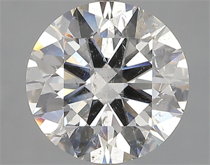 Picture of Natural Diamond 3.06 Carats, Round with Excellent Cut, F Color, SI2 Clarity and Certified by IGI