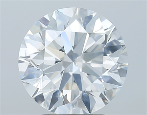Picture of Natural Diamond 3.01 Carats, Round with Excellent Cut, G Color, SI2 Clarity and Certified by GIA