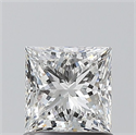 Diamante Natural 1.01 quilates, Princesa , Color F, claridad VVS1 y certificado GIA
