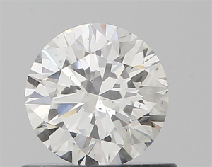 Foto Diamante Natural 0.60 quilates, Redondo , Color F, claridad SI1 y certificado GIA de