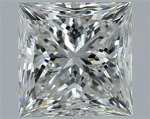Picture of Natural Diamond 1.80 Carats, Princess with  Cut, I Color, VS2 Clarity and Certified by GIA