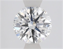 Lab Grown Diamond 1.08 Carats, Round with Ideal Cut, F Color, VS2 Clarity and Certified by IGI