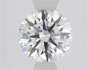 Picture of Lab Grown Diamond 1.08 Carats, Round with Ideal Cut, F Color, VS2 Clarity and Certified by IGI
