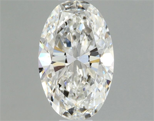 Picture of Natural Diamond 0.50 Carats, Oval with  Cut, F Color, SI1 Clarity and Certified by GIA
