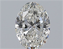 Diamante Natural 0.67 quilates, Ovalado , Color H, claridad VS1 y certificado GIA