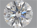 Natural Diamond 1.00 Carats, Round with Excellent Cut, H Color, SI1 Clarity and Certified by GIA