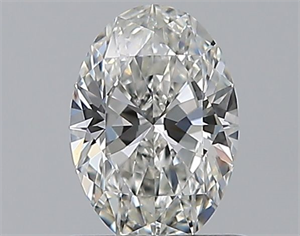 Picture of Natural Diamond 0.70 Carats, Oval with  Cut, G Color, IF Clarity and Certified by GIA