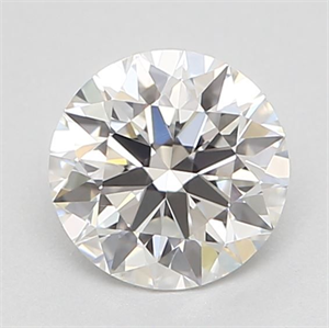 Picture of Natural Diamond 0.42 Carats, Round with Excellent Cut, F Color, VVS1 Clarity and Certified by GIA