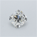 Natural Diamond 0.30 Carats, Cushion with  Cut, I Color, VVS2 Clarity and Certified by GIA