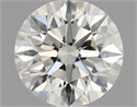 Natural Diamond 0.78 Carats, Round with Excellent Cut, I Color, VVS1 Clarity and Certified by IGI