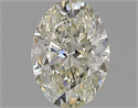 Diamante Natural 0.96 quilates, Ovalado , Color K, claridad I1 y certificado GIA