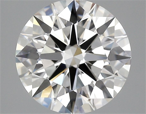 Picture of Lab Grown Diamond 2.53 Carats, Round with Ideal Cut, F Color, IF Clarity and Certified by IGI