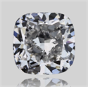 Natural Diamond 0.50 Carats, Cushion with  Cut, D Color, VVS2 Clarity and Certified by GIA