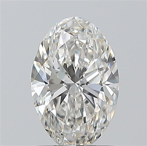 Picture of Natural Diamond 1.00 Carats, Oval with  Cut, G Color, VS2 Clarity and Certified by GIA