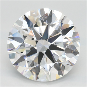 Picture of Lab Grown Diamond 3.04 Carats, Round with Ideal Cut, D Color, VVS1 Clarity and Certified by IGI