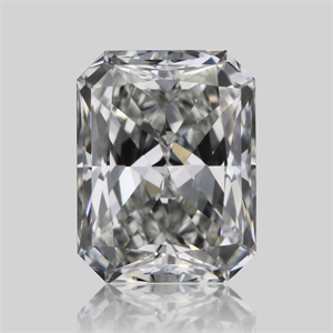 Picture of Natural Diamond 0.72 Carats, Radiant with  Cut, G Color, VVS1 Clarity and Certified by GIA