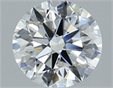 Natural Diamond 2.21 Carats, Round with Excellent Cut, E Color, VVS1 Clarity and Certified by GIA