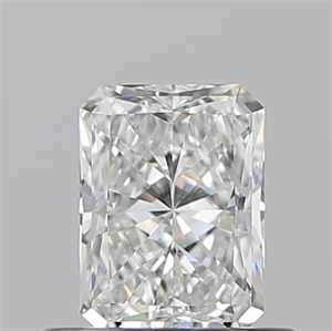 Picture of Natural Diamond 0.52 Carats, Radiant with  Cut, G Color, VS2 Clarity and Certified by GIA