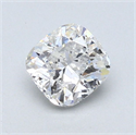 Diamante Natural 0.80 quilates, Del cojín , Color F, claridad I1 y certificado GIA