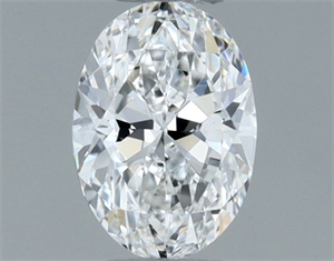 Picture of Natural Diamond 0.30 Carats, Oval with  Cut, F Color, VS1 Clarity and Certified by GIA