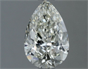 Natural Diamond 0.80 Carats, Pear with  Cut, I Color, SI1 Clarity and Certified by IGI