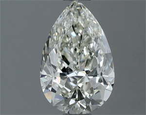 Picture of Natural Diamond 0.80 Carats, Pear with  Cut, I Color, SI1 Clarity and Certified by IGI