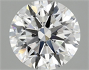 Del inventario de diamantes de laboratorio, 2.10 quilates, Redondo , Color E, claridad VS1 y certificado IGI