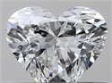 Natural Diamond 0.42 Carats, Heart with  Cut, G Color, VS1 Clarity and Certified by GIA