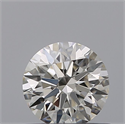 Diamante Natural 0.56 quilates, Redondo , Color H, claridad VVS2 y certificado IGI