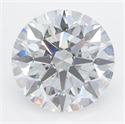 Lab Grown Diamond 5.10 Carats, Round with Excellent Cut, E Color, VVS1 Clarity and Certified by GIA