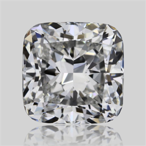 Picture of Natural Diamond 0.44 Carats, Cushion with  Cut, F Color, VVS1 Clarity and Certified by GIA