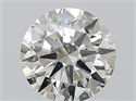 Diamante Natural 0.61 quilates, Redondo , Color J, claridad SI2 y certificado GIA
