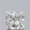 Diamante Natural 0.90 quilates, Princesa , Color G, claridad VVS1 y certificado GIA