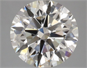 Del inventario de diamantes de laboratorio, 3.44 quilates, Redondo , Color H, claridad VS1 y certificado IGI