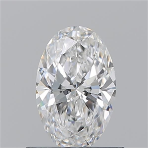 Foto Diamante Natural 0.71 quilates, Ovalado , Color E, claridad VS2 y certificado GIA de