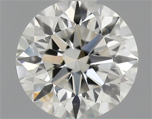 Picture of Natural Diamond 0.70 Carats, Round with Excellent Cut, G Color, VVS2 Clarity and Certified by IGI
