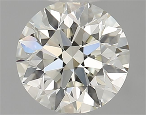 Picture of Natural Diamond 0.70 Carats, Round with Excellent Cut, M Color, VVS1 Clarity and Certified by GIA