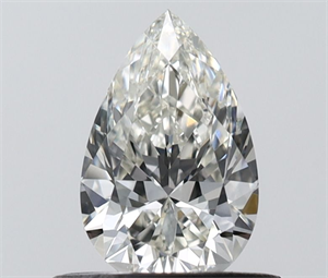 Foto Diamante Natural 0.50 quilates, De pera , Color H, claridad VVS2 y certificado IGI de