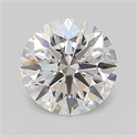 Lab Grown Diamond 1.04 Carats, Round with Ideal Cut, D Color, VS1 Clarity and Certified by IGI