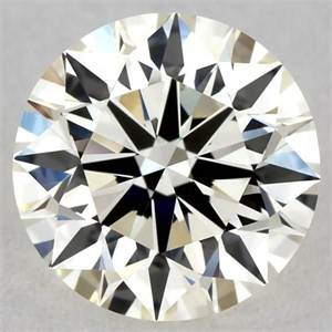 Picture of Natural Diamond 0.70 Carats, Round with Excellent Cut, K Color, VVS1 Clarity and Certified by GIA