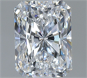 Natural Diamond 1.90 Carats, Radiant with  Cut, D Color, VS1 Clarity and Certified by GIA