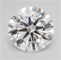 Lab Grown Diamond 3.02 Carats, Round with Ideal Cut, E Color, VVS2 Clarity and Certified by IGI