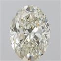 Diamante Natural 1.50 quilates, Ovalado , Color K, claridad SI2 y certificado GIA