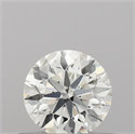 Diamante Natural 0.42 quilates, Redondo , Color G, claridad SI2 y certificado IGI