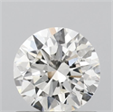Natural Diamond 0.70 Carats, Round with Very Good Cut, J Color, SI1 Clarity and Certified by GIA