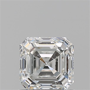 Foto Diamante Natural 1.02 quilates, Asscher , Color G, claridad SI1 y certificado GIA de