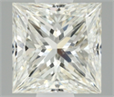 Natural Diamond 0.50 Carats, Princess with  Cut, H Color, VS1 Clarity and Certified by IGI