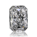 Natural Diamond 0.70 Carats, Radiant with  Cut, D Color, SI1 Clarity and Certified by GIA